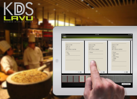 KDS Lavu iPad Kitchen Display System